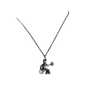 Vintage Sterling Silver Native American Hoop Dancer Pendant